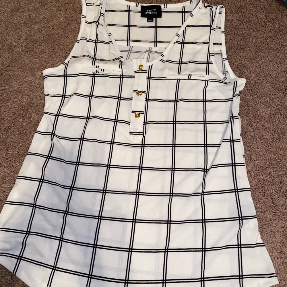 Tank top blouse